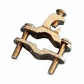 Erico Products nVent ERICO Ground Clamp, Clamping Range: 1/2 to 1 in, #10 to 2 AWG Wire, Bronze EK17
